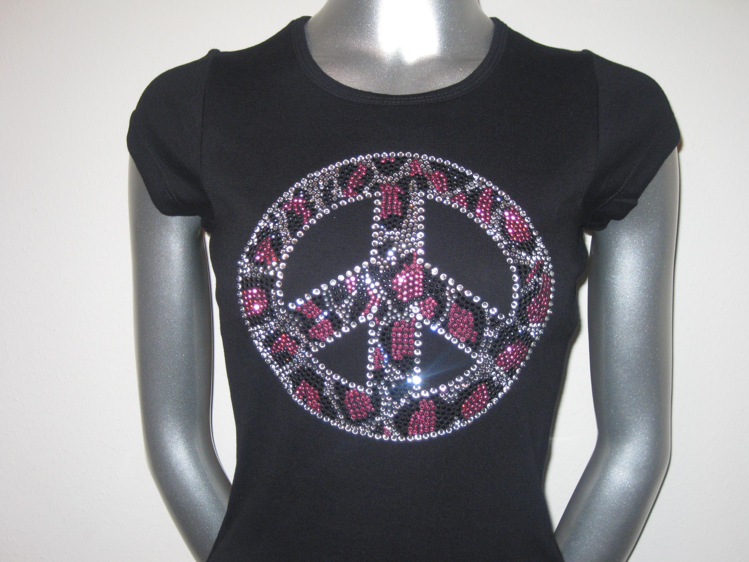 Rhinestone transfer, Hot fix motif, Heat transfer, Custom transfer, Transfer motif Application
