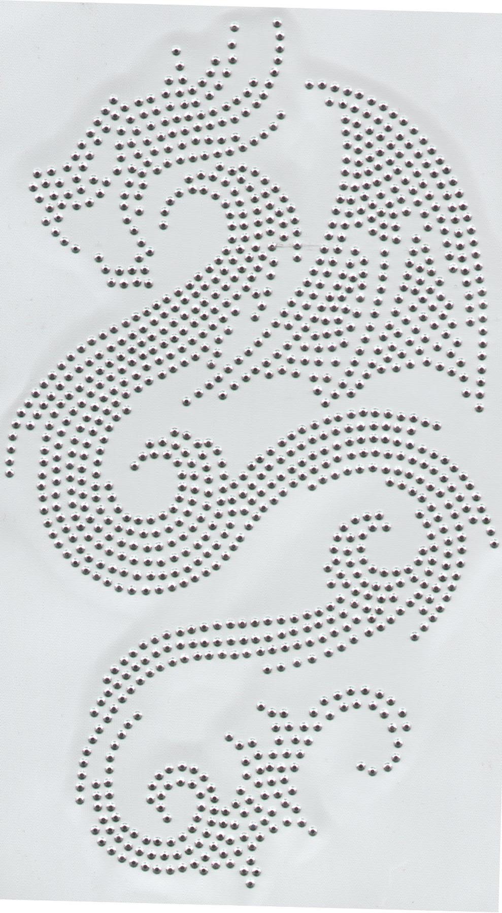 Rhinestone, Custom rhinestone, Rhinestone motif, Hot fix motif, Heat transfer-DRAGON