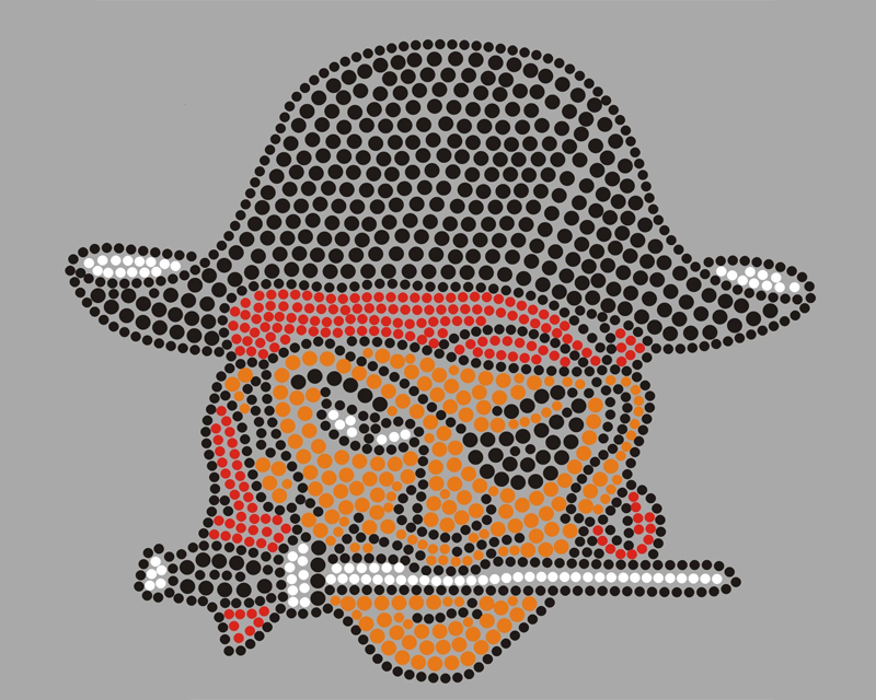 Motif, Hot fix motif, Iron on motif, Rhinestone motif, hot fix rhinestone Transfer