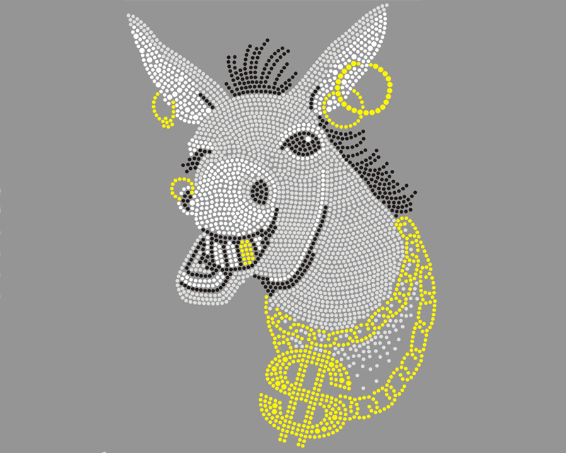 Rhinestone, Rhinestone motifs, Rhinestone hot fix motif, Rhinestone transfer