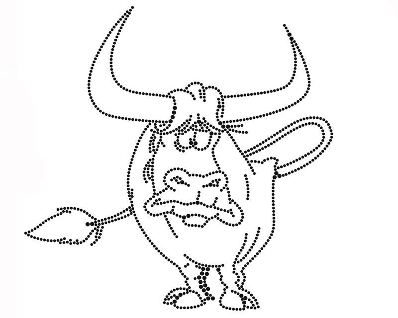 Iron on rhinestone motif, Rhinestone transfer, Crystal transfer, Hot fix motif